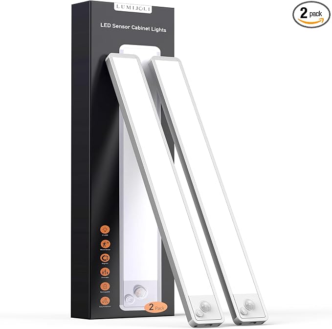 Under Cabinet Lighting Wireless LED Motion Sensor Magnetic Light 2500maAh by Unknown