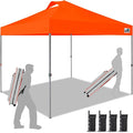 Eurmax USA NOMATTER ONE-Person Open&Close 10x10ft Pop Up Canopy Tent，Portable by Eurmax