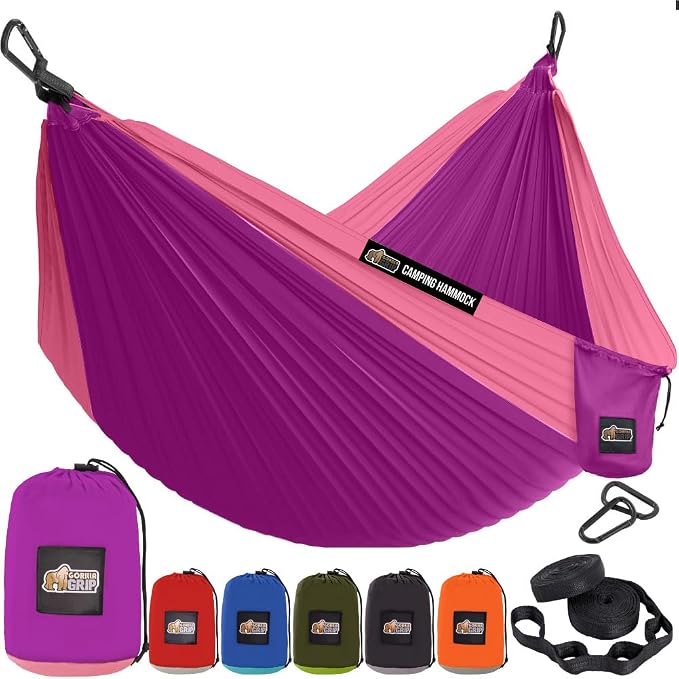 GORILLA GRIP Durable Camping Hammock by GorillaGrip