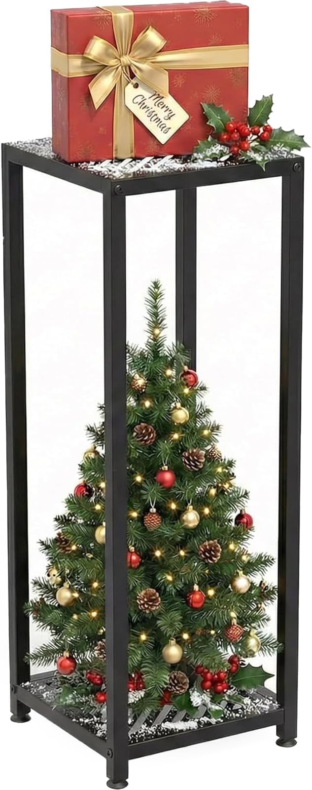 TOSKING Tall Plant Stand Indoor – 2-Tier Modern Metal Shelf, Heavy Duty - Image 9