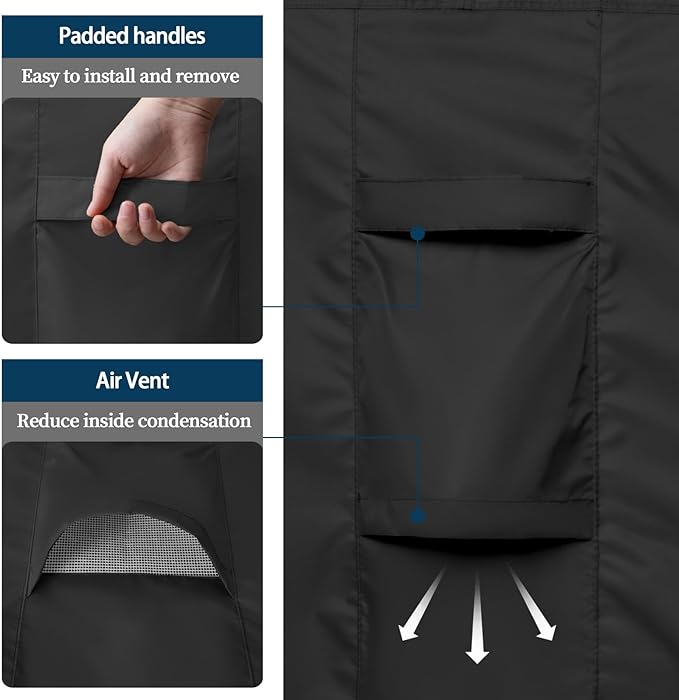 Easy-Going Rectangle Patio Furniture Cover Waterproof Outdoor Dining Table and - Image 6