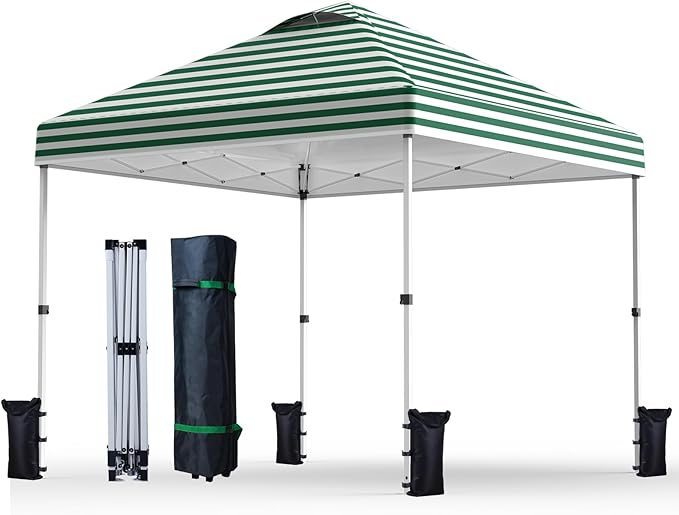 Nazhura 10' x 10' Pop Up Canopy by NazhuraGoodCompanionAtHome