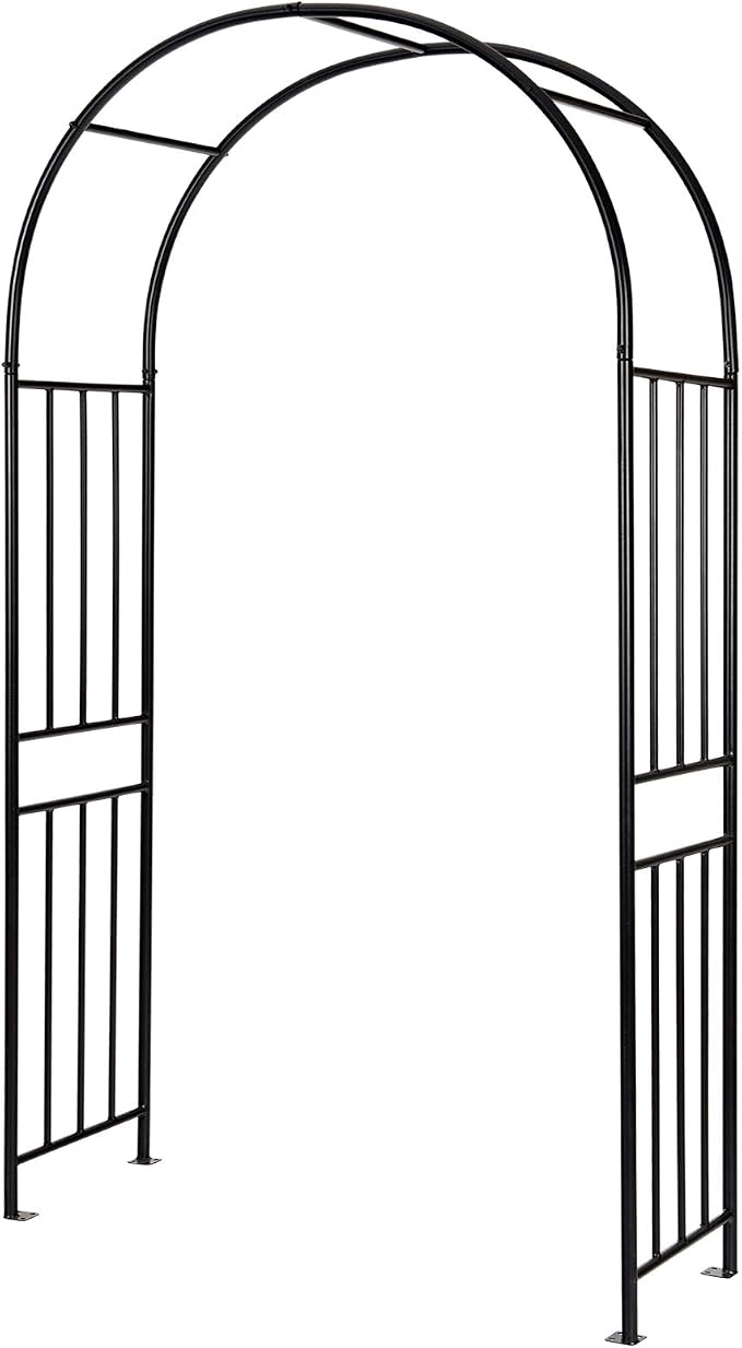 Giantex Garden Arbor, 7.2FT Wedding Arch Garden Trellis - Image 7