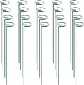 HiGift 20 Pack 24 Inch Plant Support Stakes, Single Stem Flower Support Stakes by HiGift
