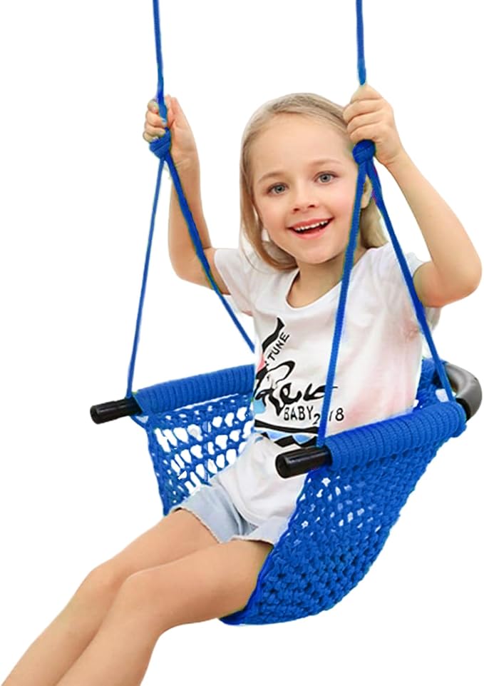 Swing Seat for Kids Heavy Duty Rope Play Secure Children Swing Set, Playground by JKsmart
