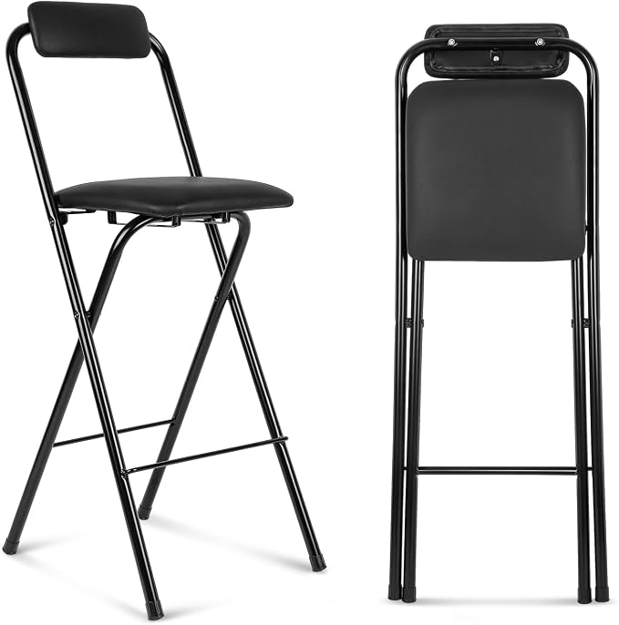 Thyle 1 Pcs Folding Bar Stool by Thyle