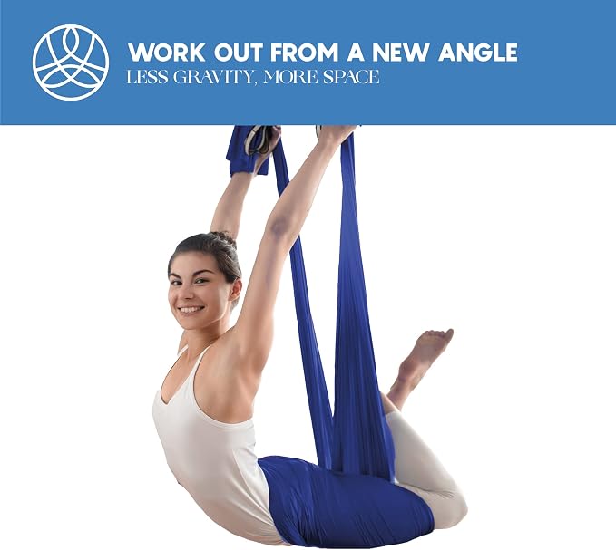 Aerial Silk Yoga Hammock & Swing - Image 6