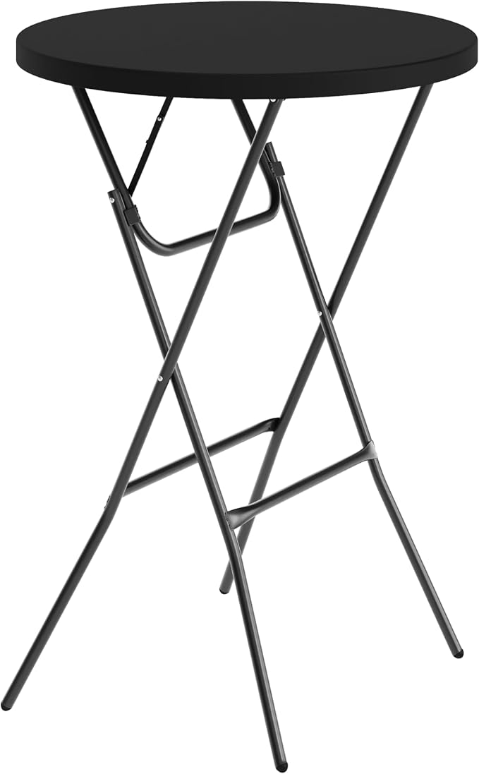 Flash Furniture Elon Round Folding Bar Height Table by FlashFurniture