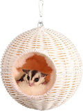 PP Rattan Rat Hammock with Removable Cotton nest, Suitable by HardcorePet