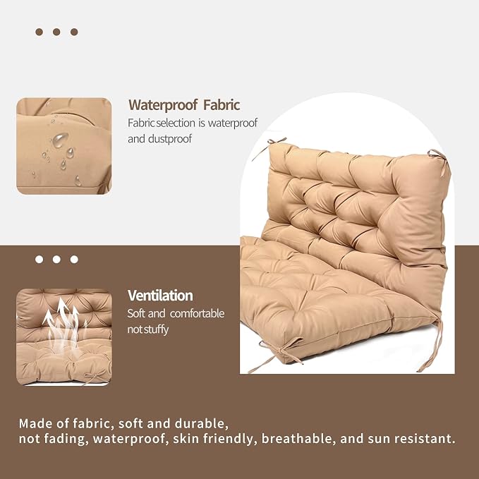 Porch Swing Cushions, Swing Cushions - Image 4