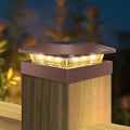 Peasur 4x4 Solar Post Cap Lights Outdoor by Peasur