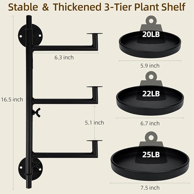 Rotating Window Plant Shelves - Image 7