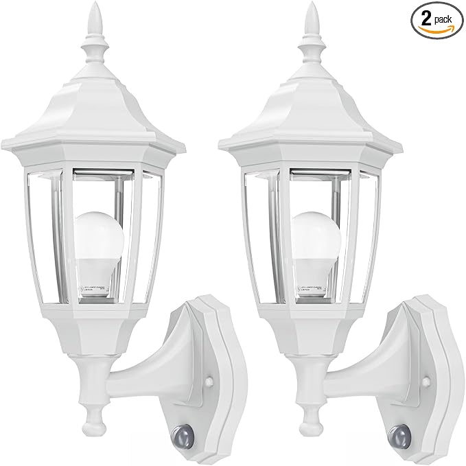 EMART Dusk to Dawn Plastic Outdoor Wall Light Fixtures by EMART