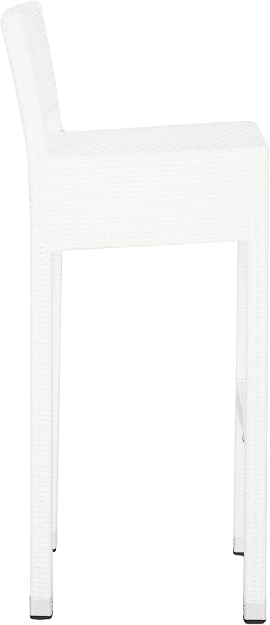 SAFAVIEH FOX5212A Collection Landry Black Indoor/Outdoor Bar Stool - Image 7