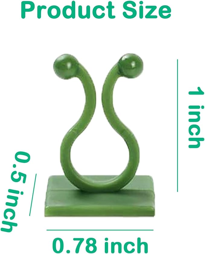 100Pcs Plant Climbing Wall Fixture Clips, Plant Vine Wall Clips Self-Adhesive - Image 2