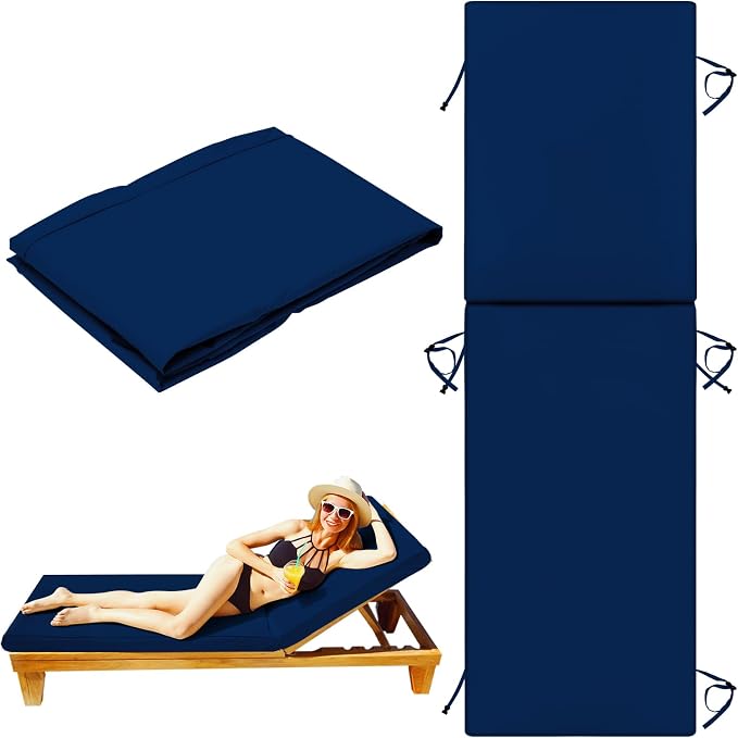 Outdoor Chaise Lounge Cushions Covers by Iheqard