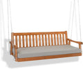 VINGLI 6 FT Upgraded Pine Wood Porch Swing Daybed, Heavy Duty Porch Bench Swing by VINGLI
