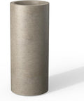 Kante 18.9 Inch Tall Cylindrical Planter, Large Round Plant Pots by Kante