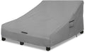 Okcool 100% Waterproof Patio Double Wide Chaise Lounge Chair Cover, 600D Tough by Okcool