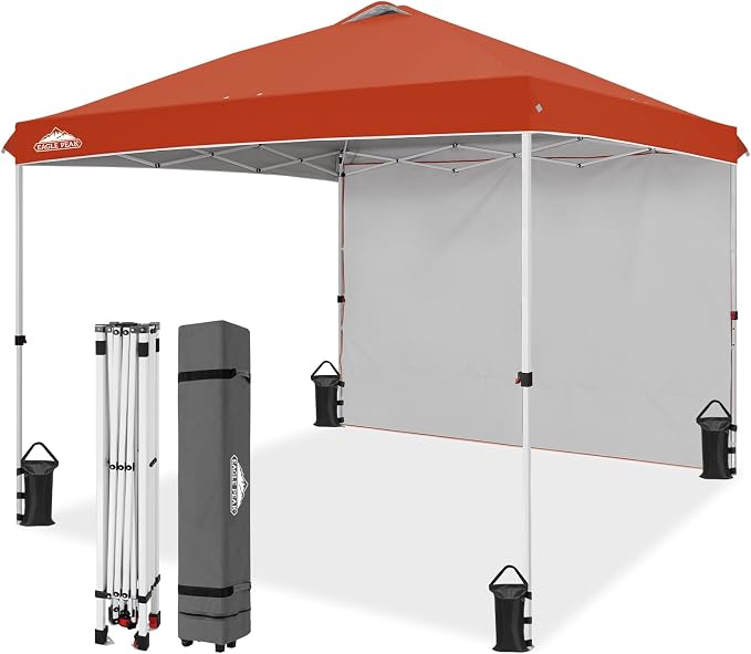 EAGLE PEAK Commercial Canopy 10x10 Pop Up Canopy Tent by EAGLEPEAK