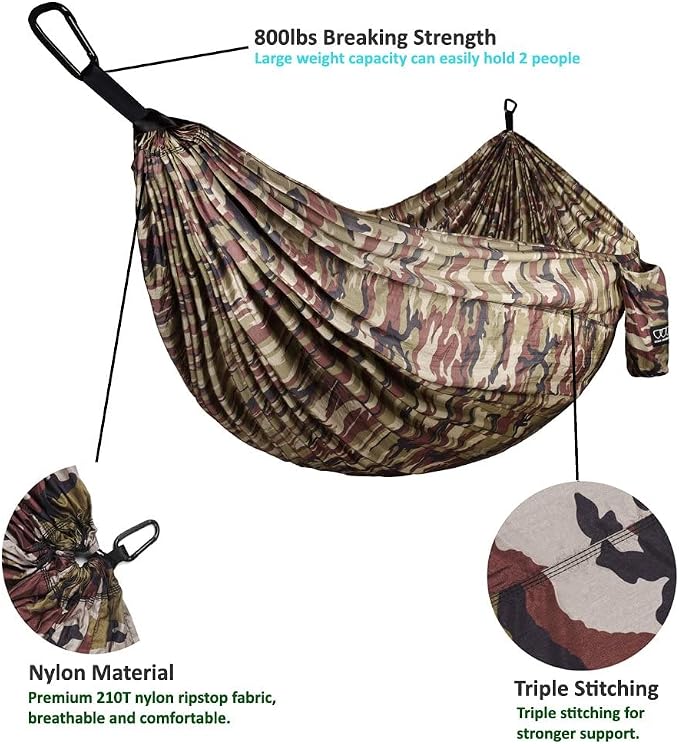 Gold Armour Camping Hammock - Image 2