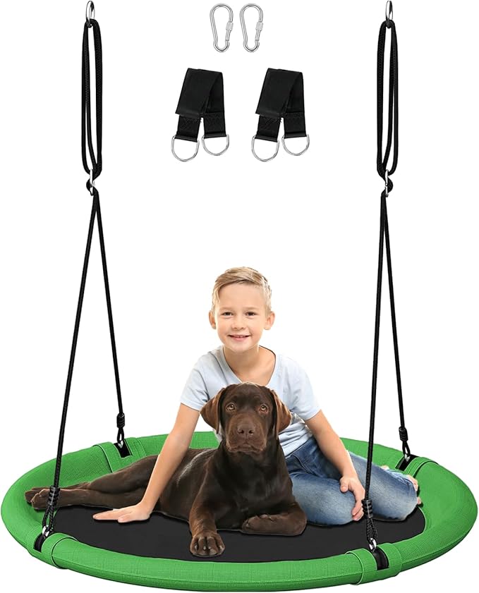 40 Inch Diameter Saucer Tree Swing Set by Ansionsol
