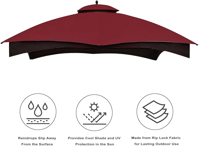 Eurmax USA High Performance Replacement Canopy Top - Image 4