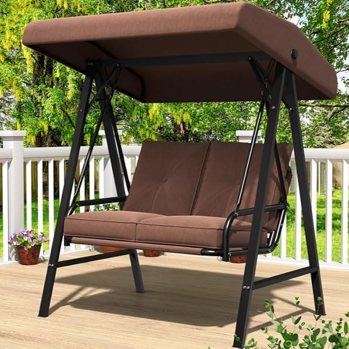 AECOJOY Outdoor Patio Swing Chair by AECOJOY
