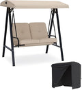 AECOJOY 2-Seat Outdoor Patio Swing Chair by AECOJOY