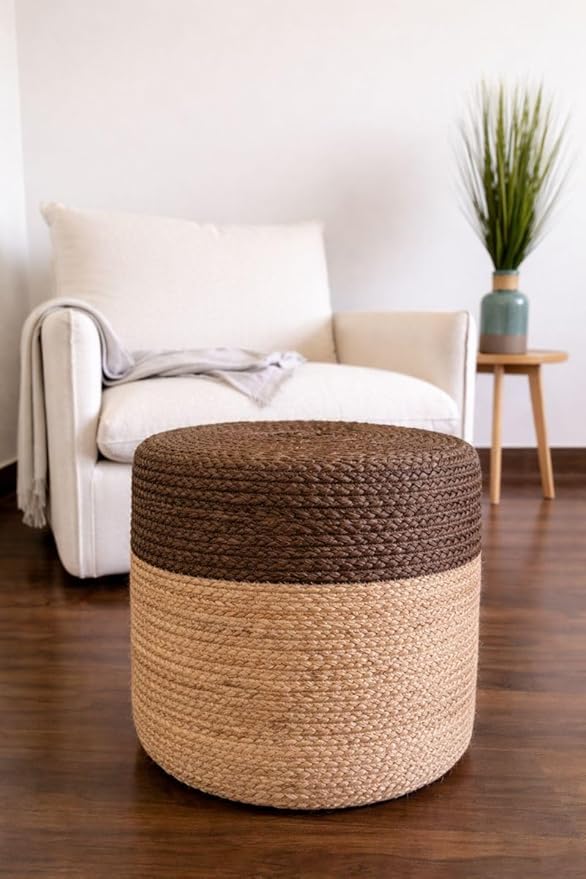 S & L Homes Pouf Ottoman by SLHOMES