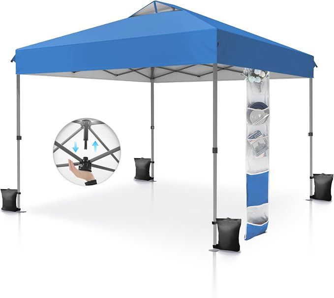 PHI VILLA 10x10 Pop Up Canopy Tent by PHIVILLAThepioneerofcomfortablehouseholdsupplies