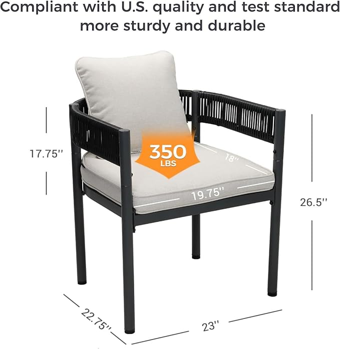 Grand patio 7-Piece Outdoor Dining Set - Image 5