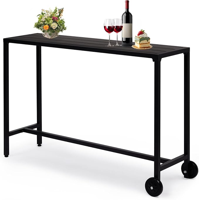 Outvita Outdoor Bar Table, Bistro Rectangle by Outvita