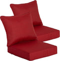 Goodgoods 24 x 24 Outdoor Patio Deep Seat Cushions 2-Pack, 1000+ Hours by Goodgoods