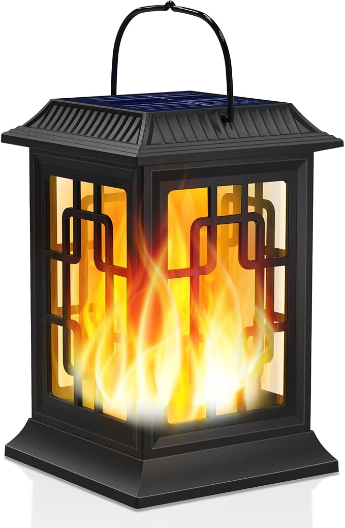 Solar Lanterns Outdoor Waterproof, Hanging Solar Lights by Woenergy