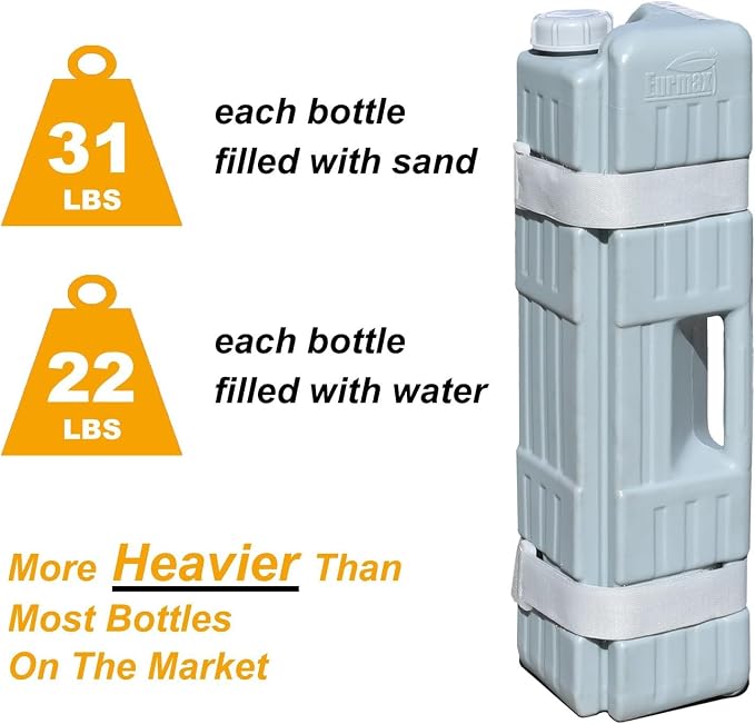 Eurmax USA Universal Upgraded Water Weight Heavy Duty Feet Leg Weights Bag - Image 5