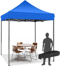 COBIZI 6.6x6.6 Pop up Canopy Tent Heavy Duty Without Sidewalls, Easy Set-up by COBIZI