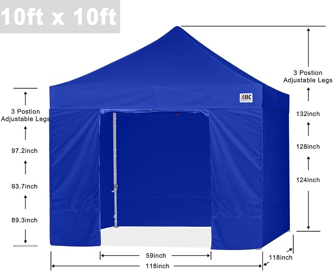 ABCCANOPY Easy Pop Up Canopy Tent - Image 3