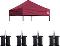 Eurmax USA Pop Up Canopy Replacement Canopy Tent Top Cover, Instant Canopy Top by Eurmax