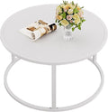 SAYGOER Small Round Coffee Table, Modern Center Table by Saygoer