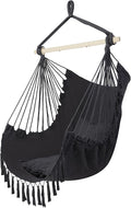 ONCLOUD Hammock Chair Hanging Rope Swing, Load Capacity Up to 550 LBS Macrame by ONCLOUD