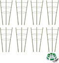 8 Pack Plant Support Tomato Cages by TOCCYARD