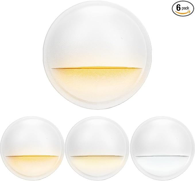 LED Low Voltage Deck Lights Outdoor Waterproof, 12V-24V AC/DC Die-cast Aluminum by Unknown