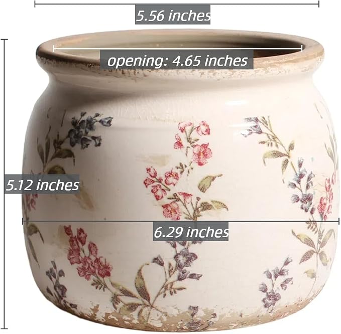 Flower Pots, Vintage Ceramic Planters - Image 8