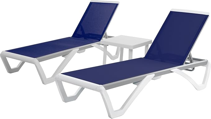 Kozyard Outdoor Chaise Lounge Chair, Full Flat Adjustable Patio Lounger - Image 8