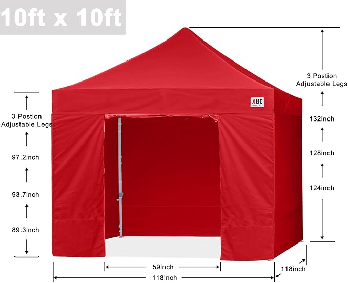 ABCCANOPY Easy Pop Up Canopy Tent - Image 3