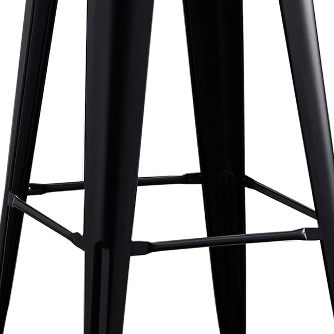 AC Pacific 30” Metal Backless Barstool Set of 2 – Country Rustic Style - Image 7