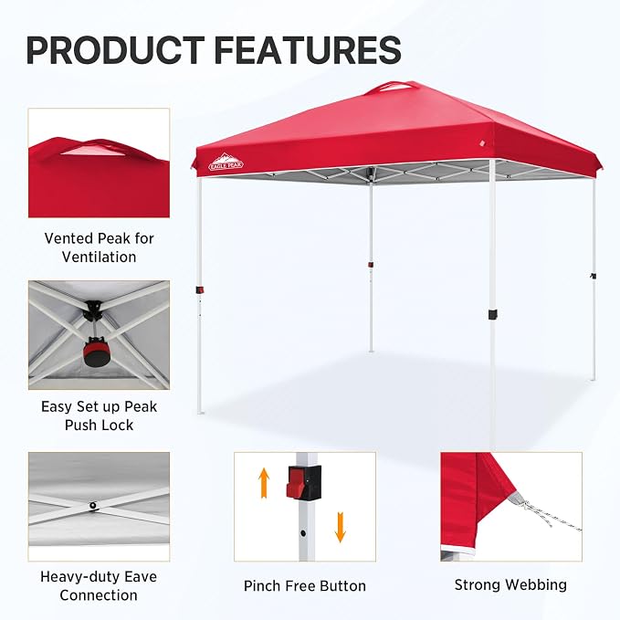 EAGLE PEAK Pop Up Canopy Tent - Image 4