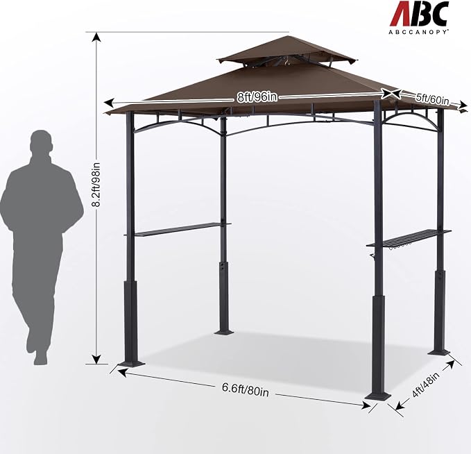 ABCCANOPY 8x5 Grill Gazebo - Image 2