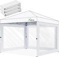 Clear Canopy Sidewalls for 10x10 Pop Up Tent, Transparent Window Curtain Cloth by Unknown